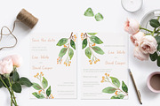 Floral Watercolor Wedding Suite, an Invitation Template by Love Design (Thumbnail 5 of 15)
