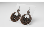 Floral Charm Earring Files, a Graphic by musafir_fashion (Thumbnail 3 of 11)