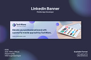 Mobile App Developer Linkedin Banner, an UI Kit Template by Fannan Studio (Thumbnail 2 of 3)