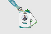 Lanyard and ID Card Mockup, a Product Mockup by ianmikraz (Thumbnail 3 of 5)