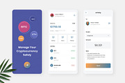 Cryptopedia - Crypto Wallet App, an UI Kit Template by Panen Creative (Thumbnail 2 of 3)