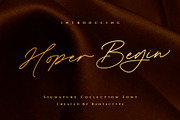 Hoper Begin Handwritten Font, a Handwritten Font by RantautypeStudio (Thumbnail 1 of 15)