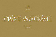 NOIR et BLANC Stylish Serif, a Serif Font by Nicky Laatz (Thumbnail 4 of 41)