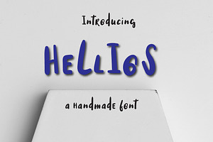 Hellios typeface