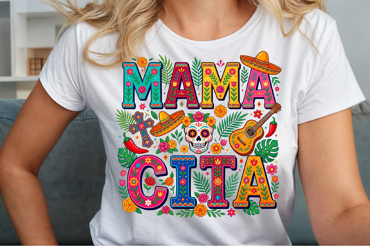 Mamacita Mama Cita Cinco De Mayo Mom, an Object Illustration by Sublimation Artist (Photo 5 of 9)