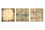 Antique Old Book Pages Digital Paper, a Background Graphic by Gloria Designed It (Thumbnail 4 of 5)