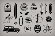 SURF Illustration Kit with Logos, an Illustration by Go Rogue (Thumbnail 1 of 10)