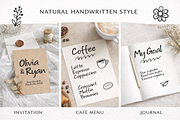 Write Mood is a natural handwritten, a Handwritten Font by cocodesign (Thumbnail 3 of 6)