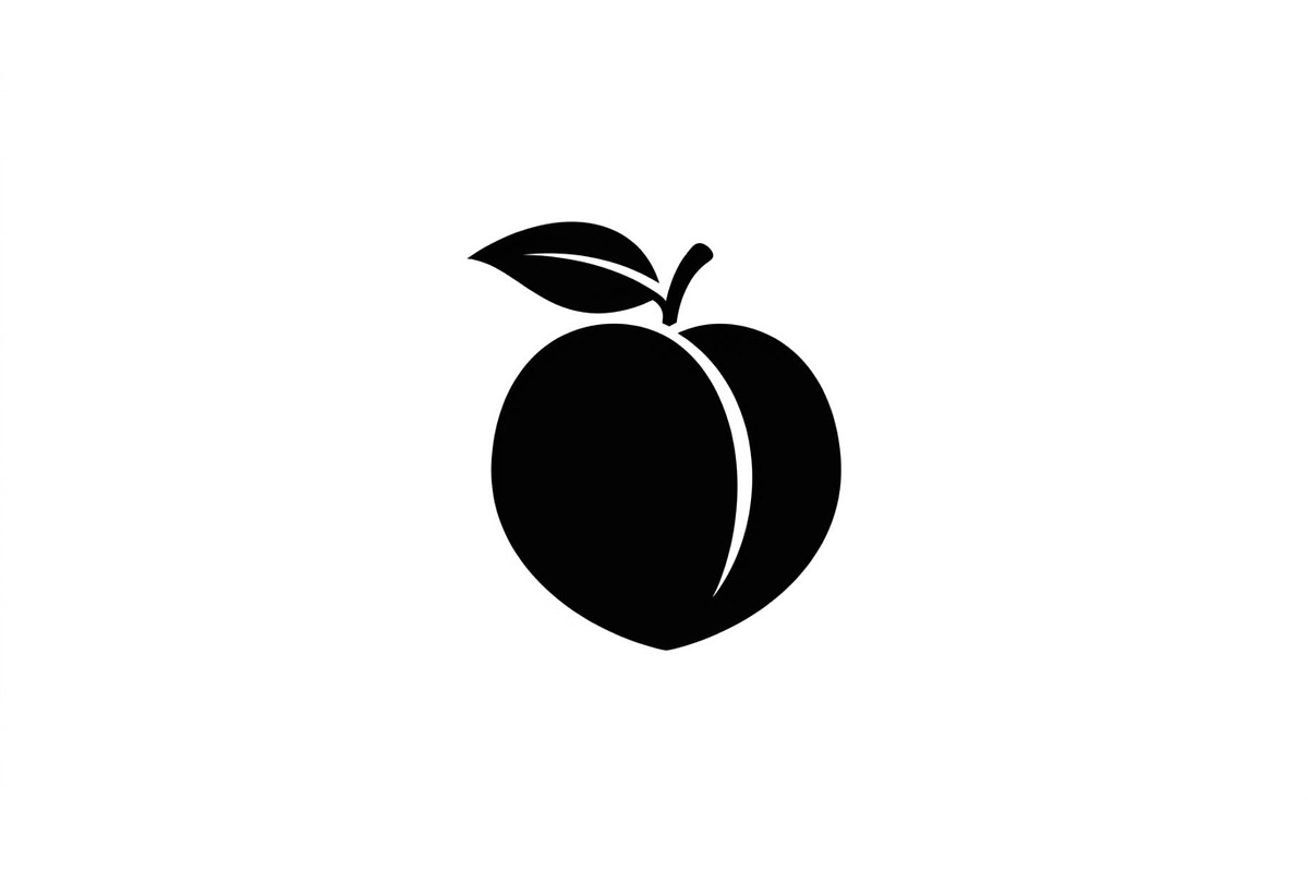 Peach Leaf Silhouette Collection, an Object Graphic by Designs_River (Photo 2 of 3)