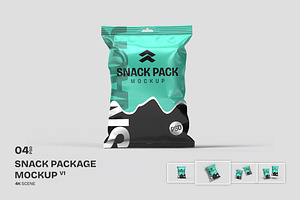 Snack Package - Mockup