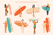 Retro Stickers Surfing Summer Vibes, an Object Graphic by Ayya Studio (Thumbnail 13 of 15)