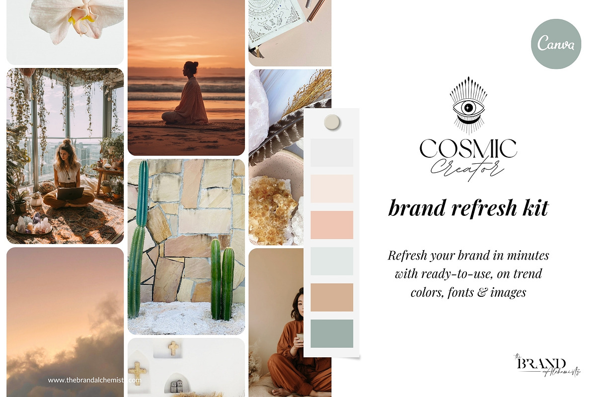 Cosmic Creator Brand Kit, Stock Images