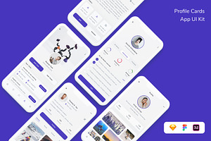 Profile Cards App UI Kit