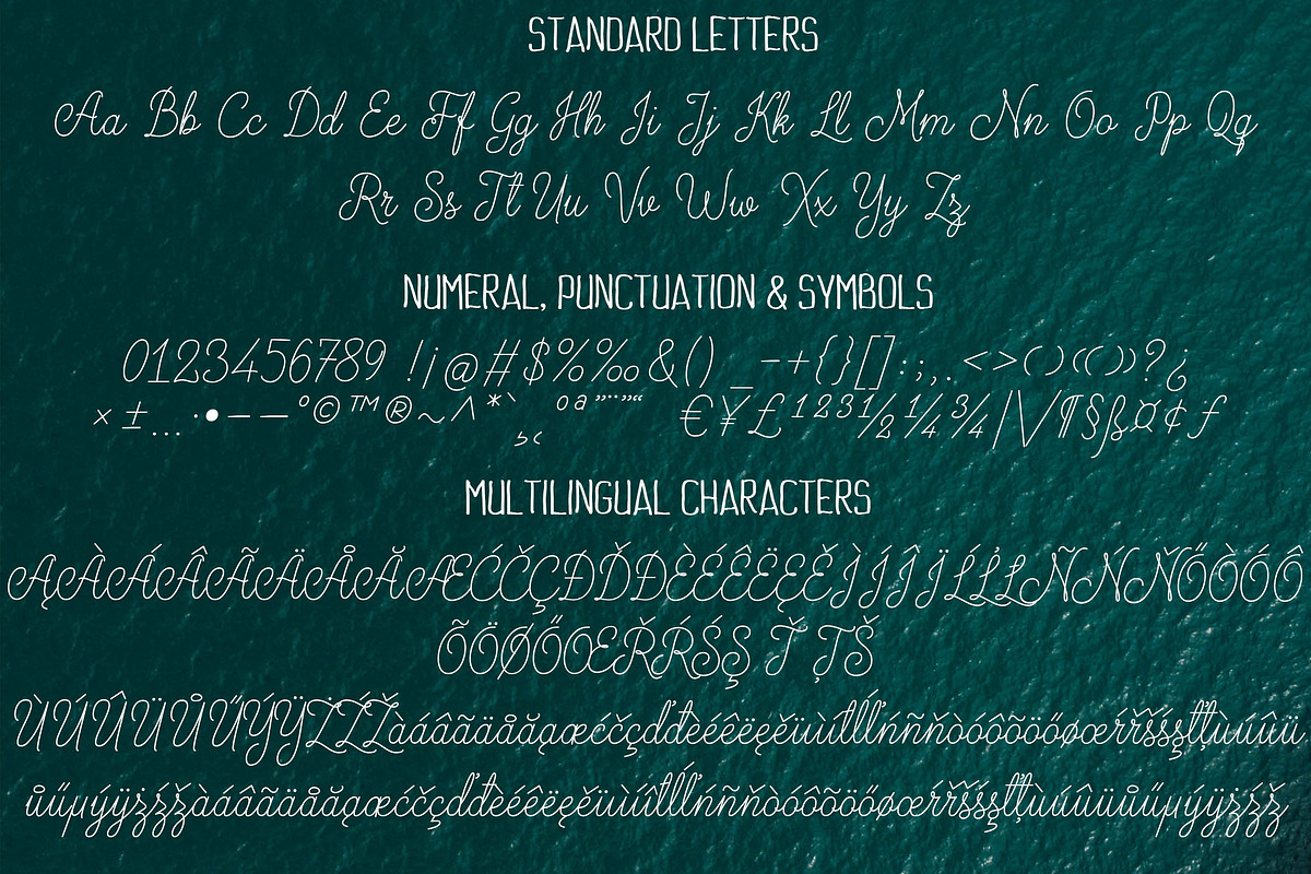 Artemia Script, a Script Font by Royaltype (Photo 6 of 6)