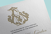 AB Monogram BA Monogram, an Illustration by Shuler Studio (Thumbnail 4 of 6)