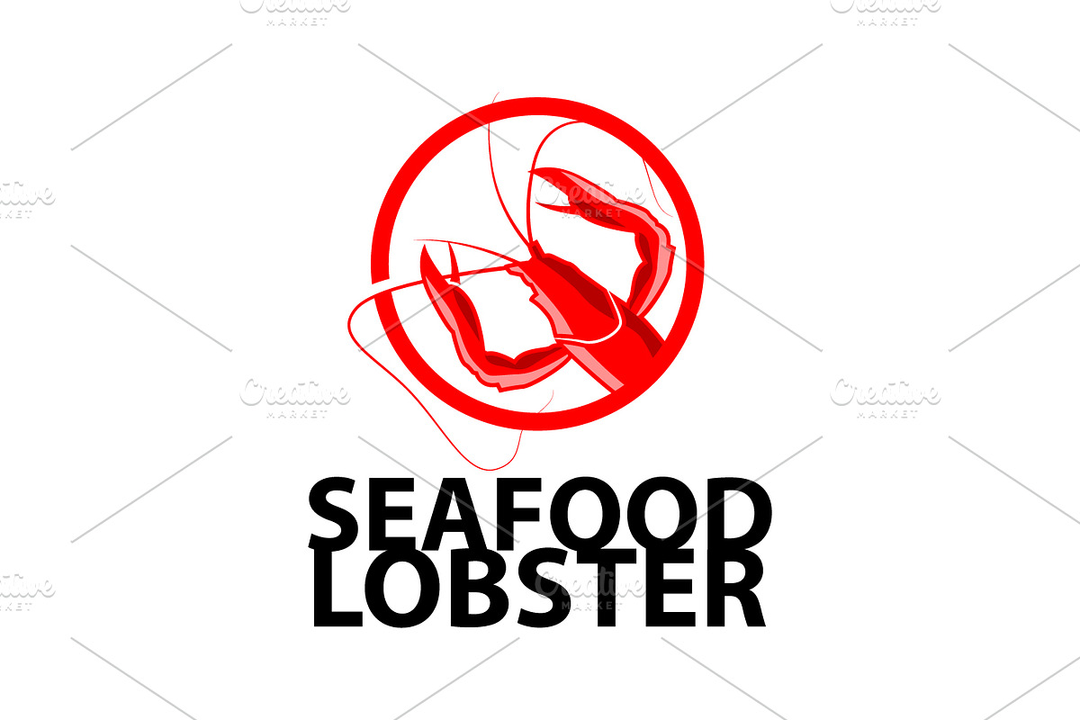 Sea animal lobster logo design, a Branding & Logo Template by Maylianaw28