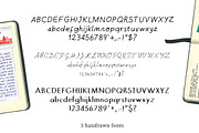 145 collage elements, fonts + Bonus, an Object Graphic by Negative Space (Thumbnail 3 of 9)