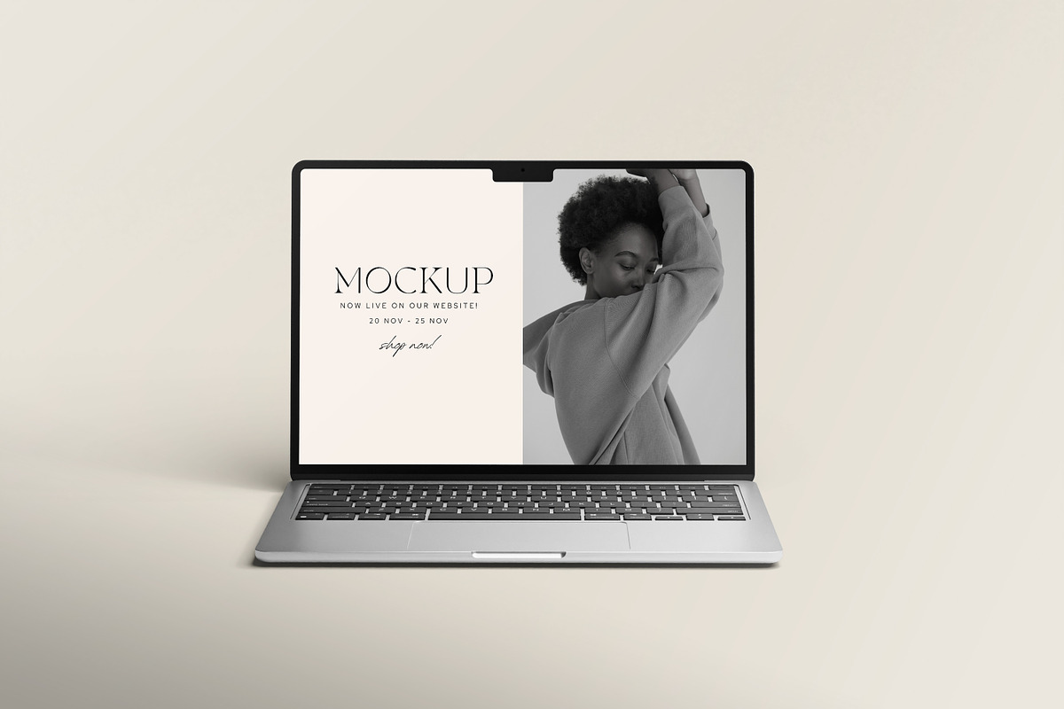 Laptop Screen Mockup, a Mac Mockup by graphic_keY (Photo 5 of 8)