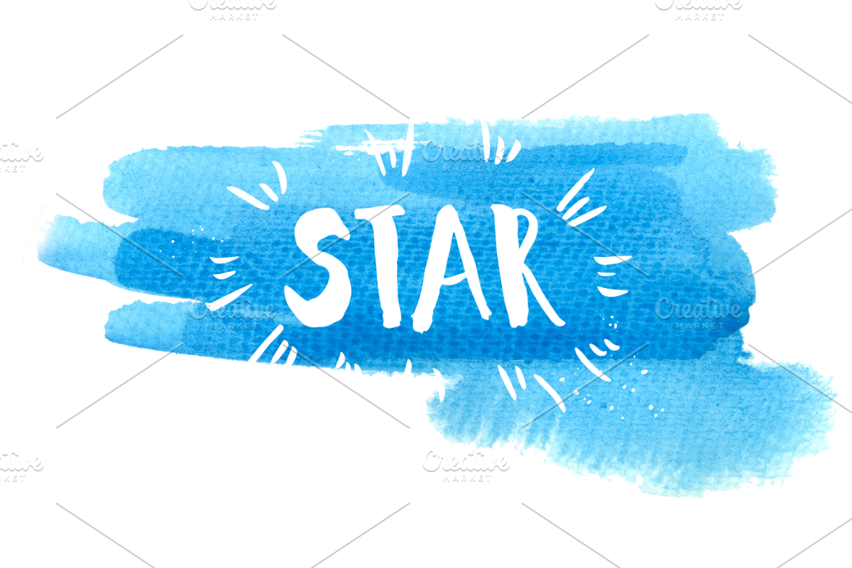 Watercolor banners and splotches, a Texture Graphic by mcherevan (Photo 2 of 3)