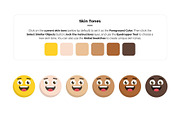 Vector Emoji Icon Set, an Emoji Icon by Medialoot (Thumbnail 2 of 7)