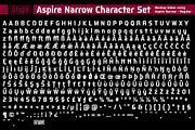 Aspire Narrow Family, a Sans Serif Font by GRYPE (Thumbnail 6 of 6)