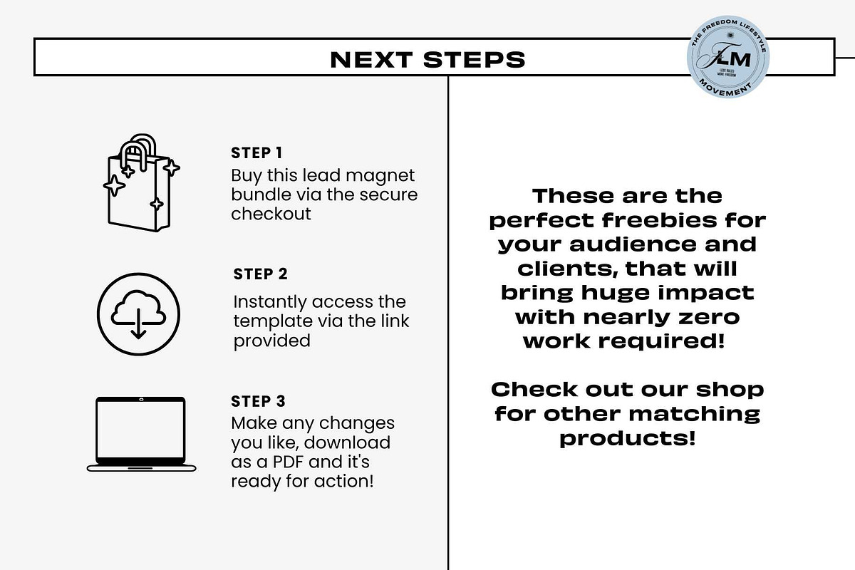 Mindset - Noir Luxe, a Templates & Theme by Freedom Business Shop (Photo 9 of 9)