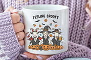 Feeling Spooky Witchy Goat & Pumpkin, an Illustration by CraftArtStudio (Thumbnail 3 of 4)