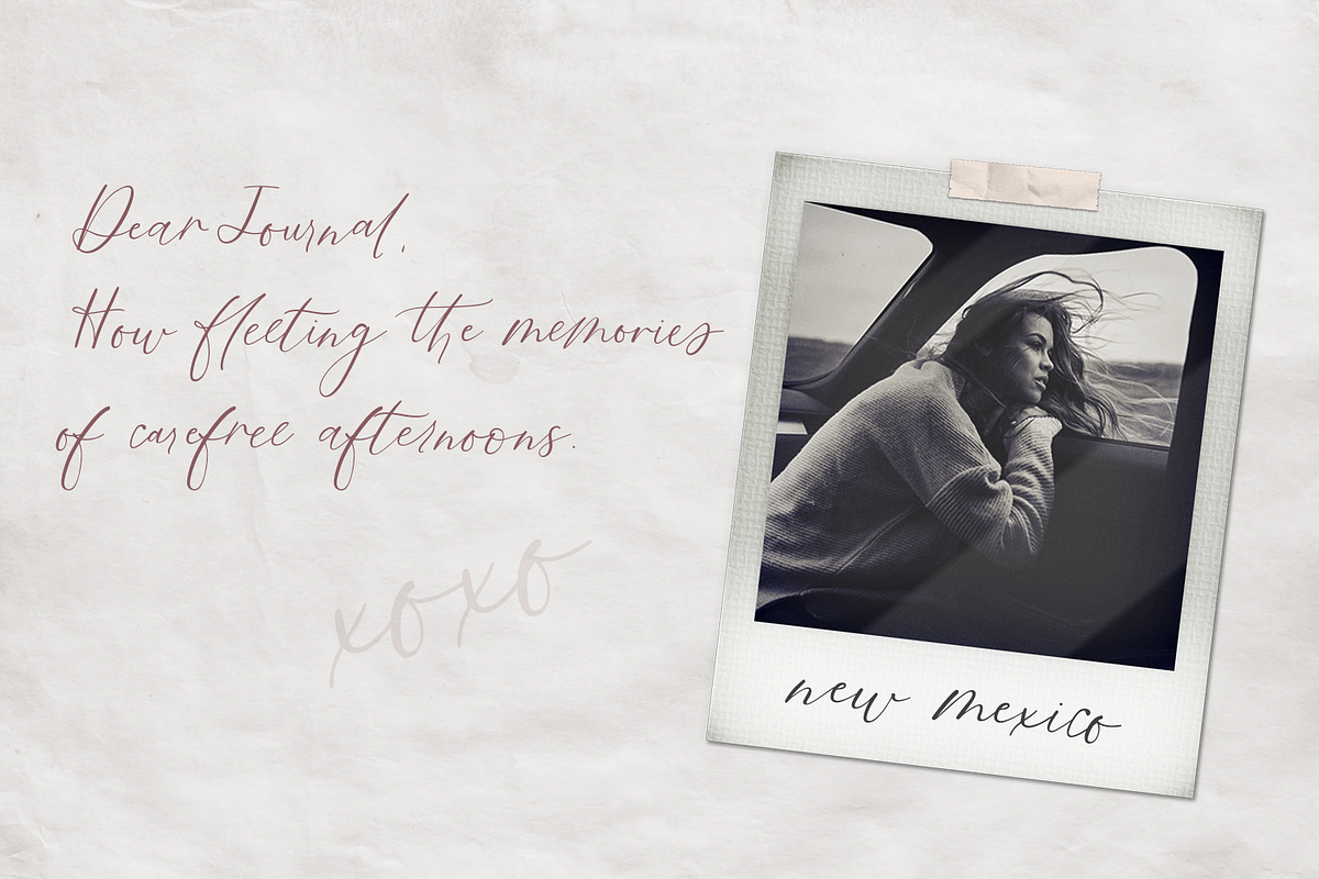 Fall Ember Calligraphy Font preview 2