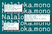 Nalaloka Mono, a Sans Serif Font by Nian Keun Studio (Thumbnail 2 of 10)