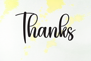 Splashes | Script Font, a Handwritten Font by Scratchones (Thumbnail 8 of 8)