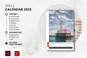 Printable 2025 Wall Calendar