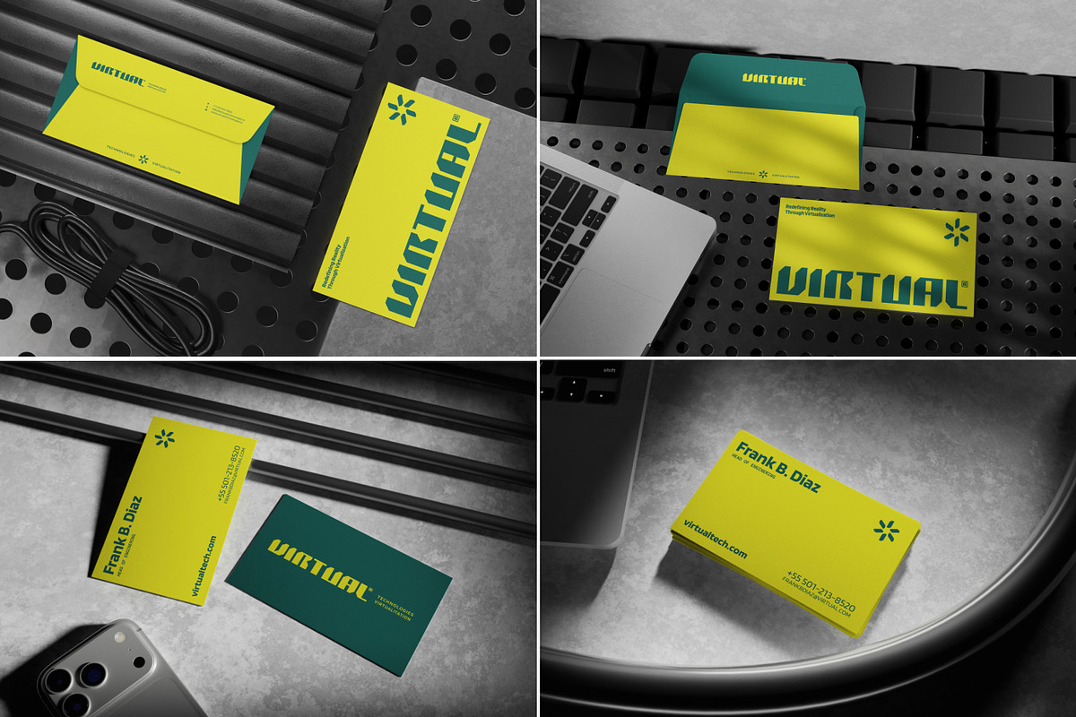 18 Tech Startup Office Mockup Bundle, an Advertising Mockup by Vitora Mockup (Photo 3 of 6)