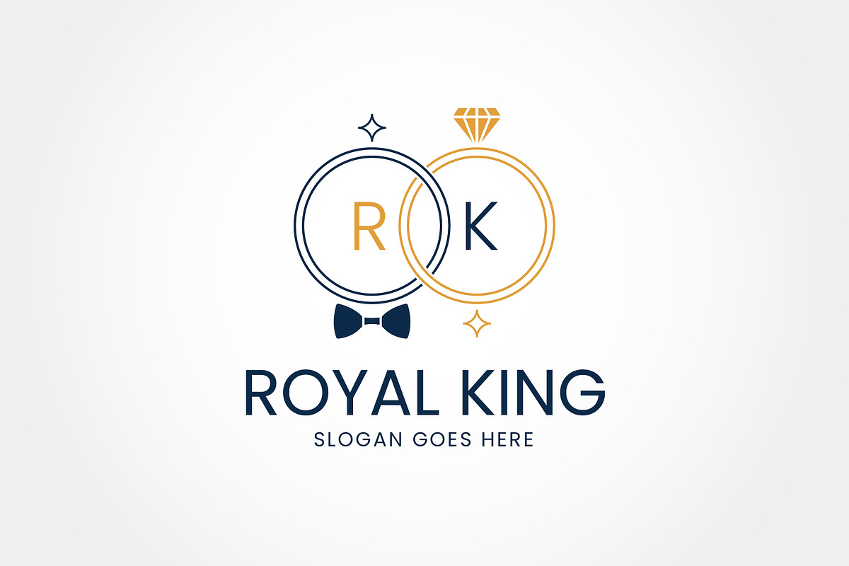 Angeles Royal Wedding Logo, a Branding & Logo Template by Creattlle (Photo 1 of 3)