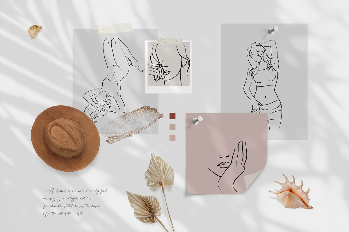 Women's Line Art Illustrations, a Person Illustration by La Petite Line Art (Photo 10 of 17)