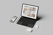 iPhone 12 & iPad Pro Mockup, an iPhone Mockup by zpackcreative (Thumbnail 5 of 6)