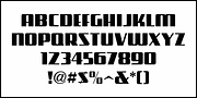 Newsreel Headline JNL, a Font by Jeff Levine Fonts (Thumbnail 3 of 5)