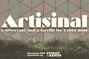 Artisinal, a Sans Serif Font by Stiggy & Sands (Thumbnail 1 of 9)