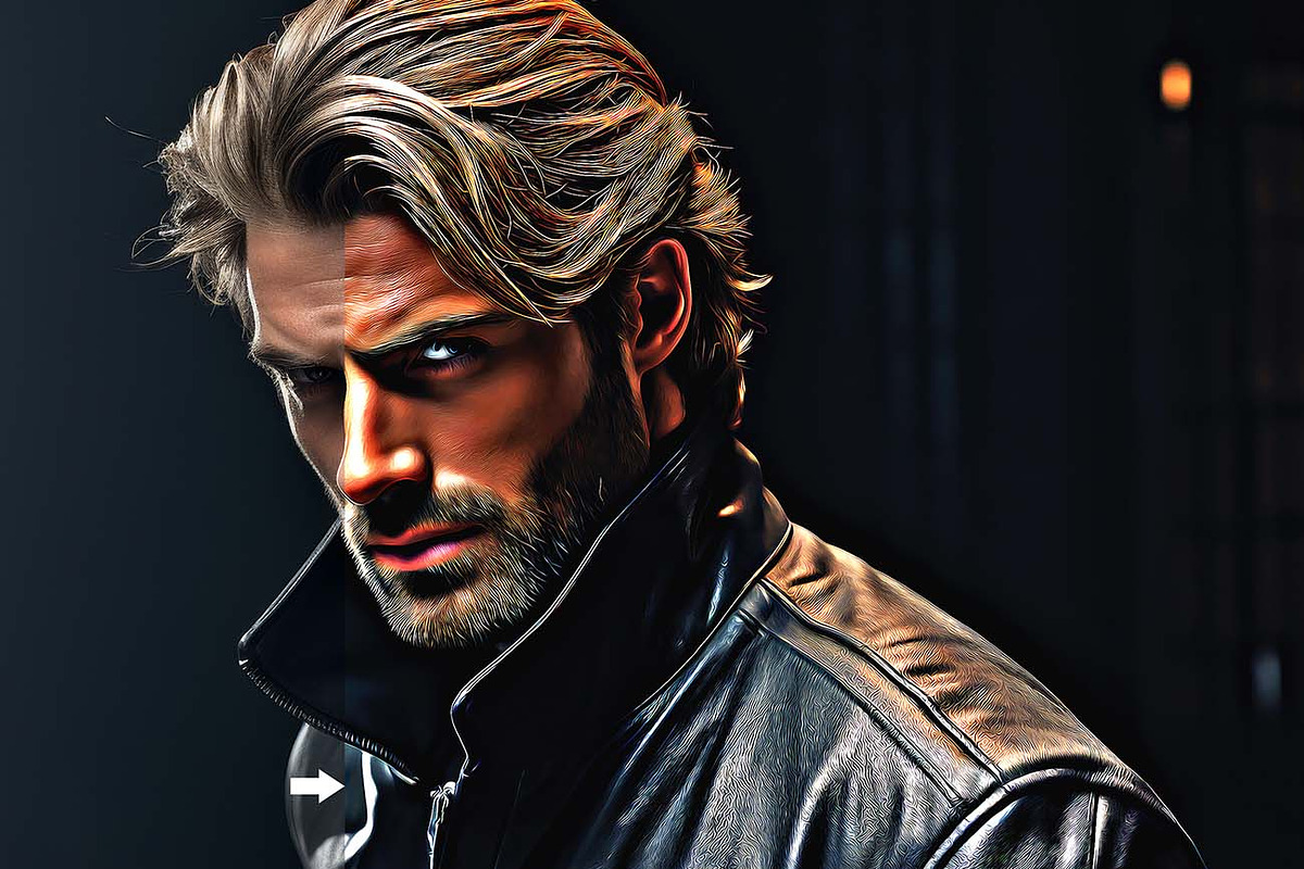 Oil Painter Studio Photo to Paintin, an Action Add-On by Studio Retouch (Photo 8 of 12)