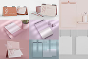 Calendar Mockup, a Product Mockup by Mego-studio (Thumbnail 3 of 5)