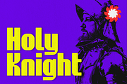 HACHINOSU - Bold Display Font, a Sans Serif Font by aditvest (Thumbnail 3 of 6)