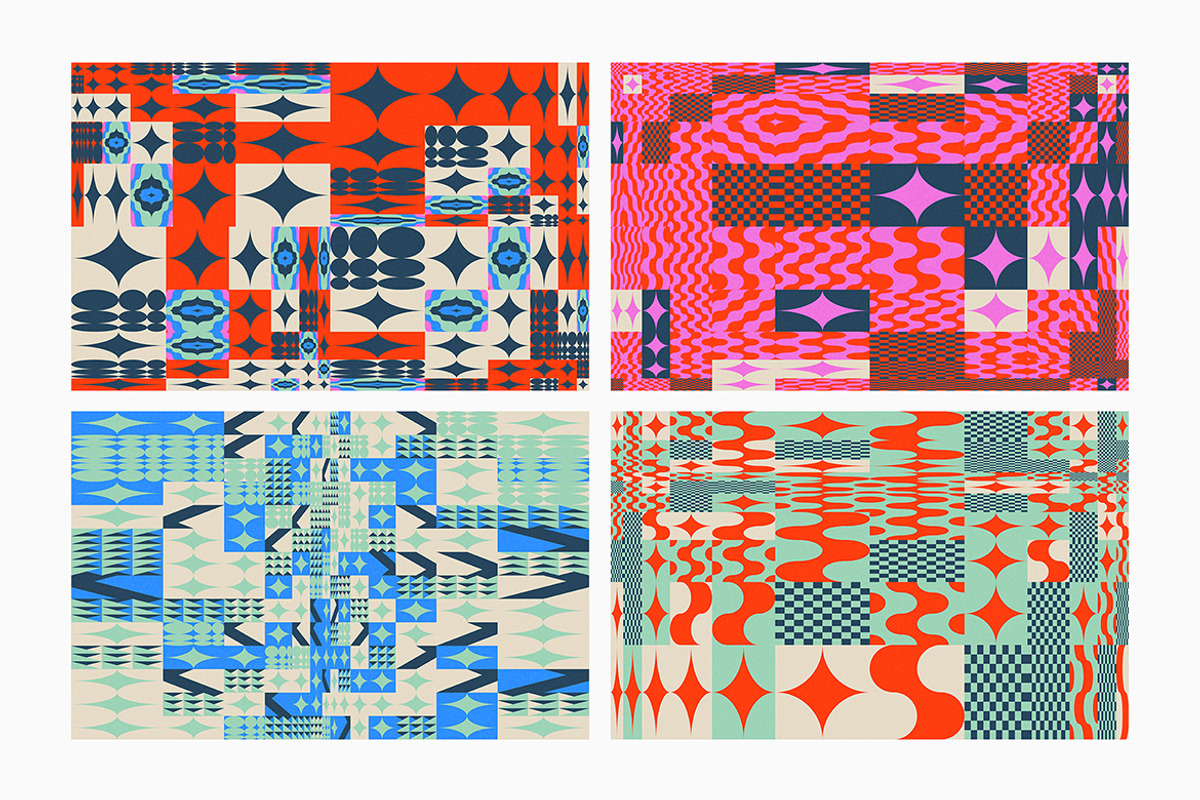 Geometric Vector Backgrounds V05, a Background Graphic by dvtchk (Photo 2 of 6)