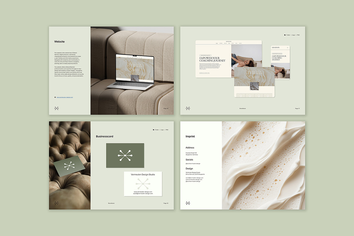 Brand Style Guide | Minimalistic, a Branding & Logo Template by Vermeulen Design Studio (Photo 7 of 7)