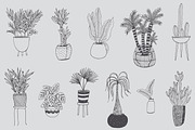 Interior Home Plants, a Pattern Graphic by GooseFrol (Thumbnail 3 of 7)