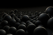41 Black spheres illustrations, an Object Illustration by Handmadefont (Thumbnail 3 of 41)