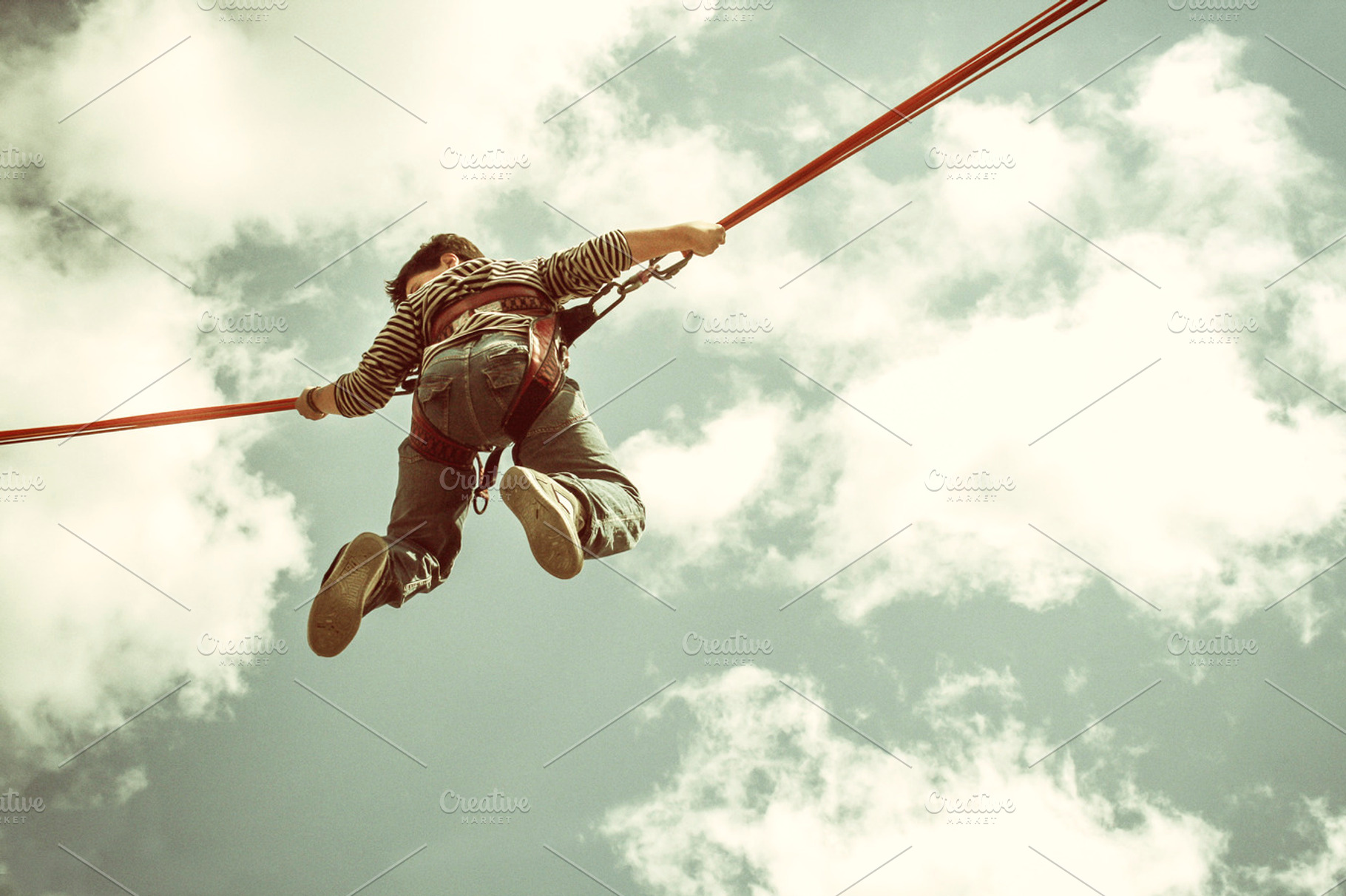 Flying boy