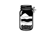 Layered Mason Jar Ingredients Bundle, an Illustration by yasushie (Thumbnail 11 of 31)