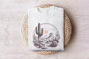 Serene Desert Landscape, an Illustration by SharpMarketplace (Thumbnail 7 of 9)