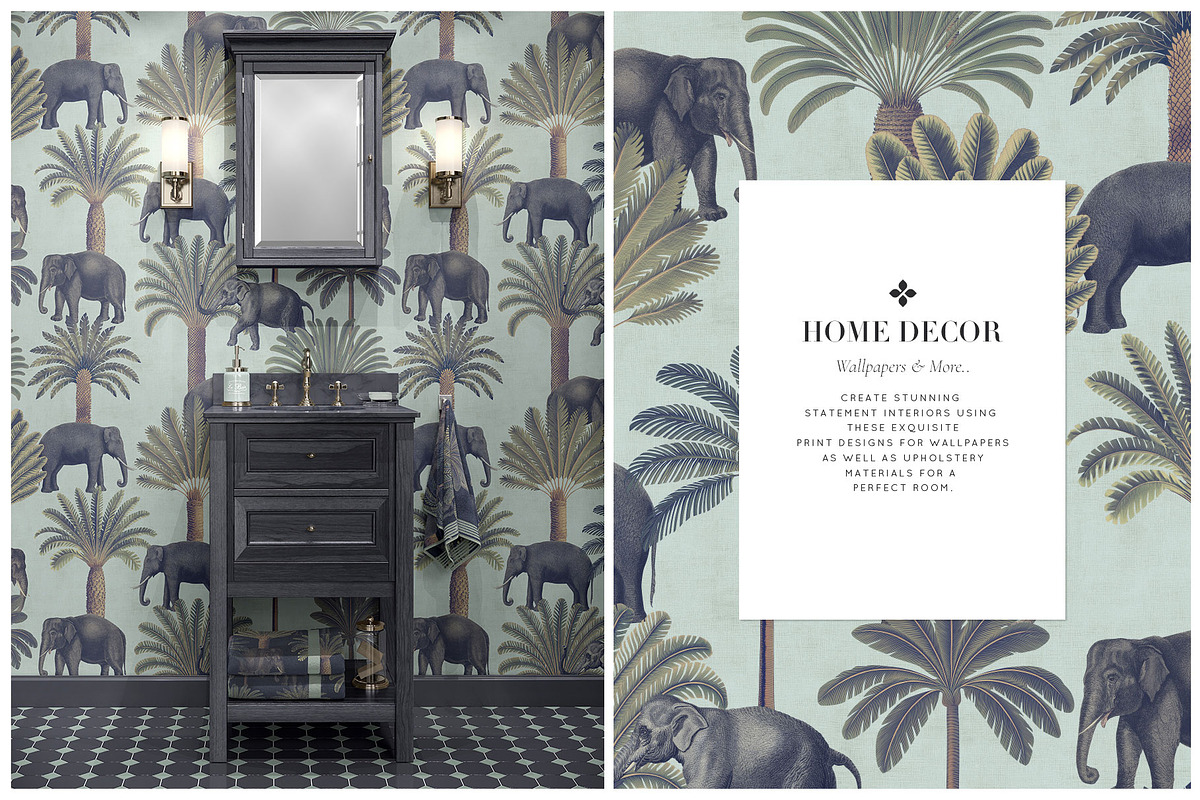 Palm Grove, Luxury tropical Prints!, a Pattern Graphic by Pink Linen (Photo 12 of 13)