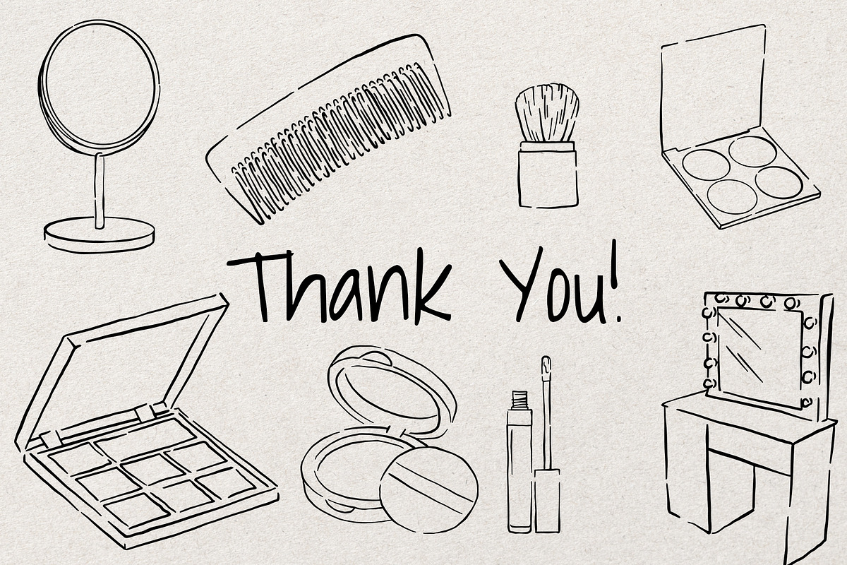 Makeup Essentials | Whimsical Sketch, an Object Illustration by Artalia (Photo 5 of 5)