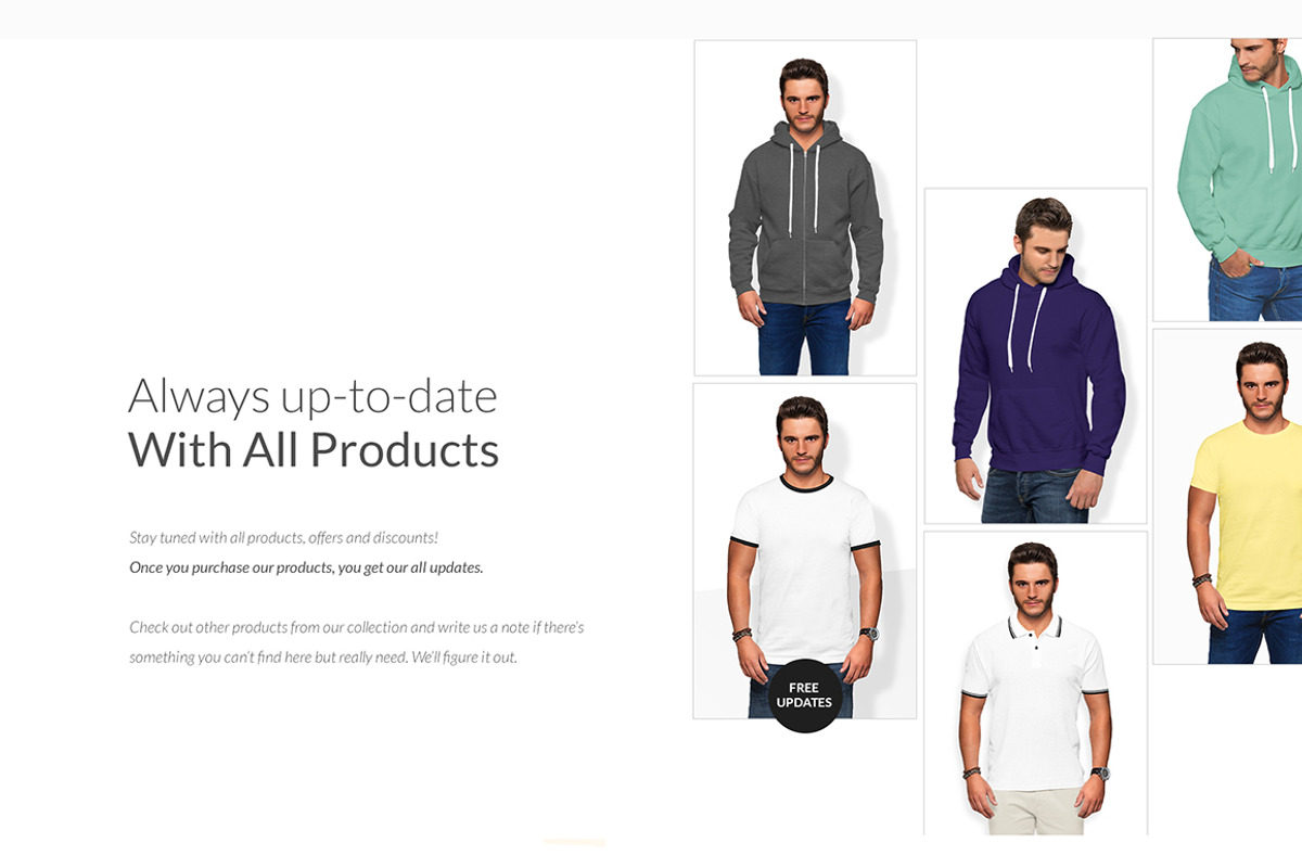 Men Hoodie Mock-ups Set FREE DEMO, a Books & Magazine Mockup by Apparel_Mockups (Photo 20 of 25)